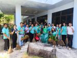 กิจกรรมทำความสะอาดบริเวรสำนักงานเทศบาล 24-4-2567